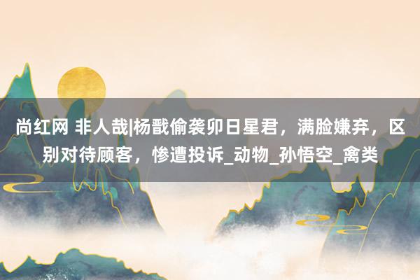 尚红网 非人哉|杨戬偷袭卯日星君，满脸嫌弃，区别对待顾客，惨遭投诉_动物_孙悟空_禽类