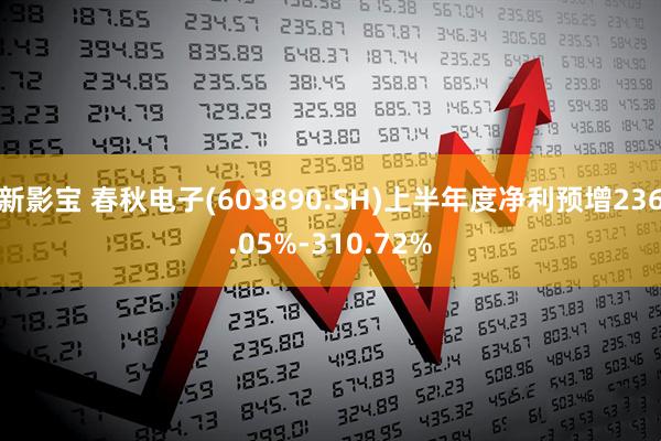 新影宝 春秋电子(603890.SH)上半年度净利预增236.05%-310.72%